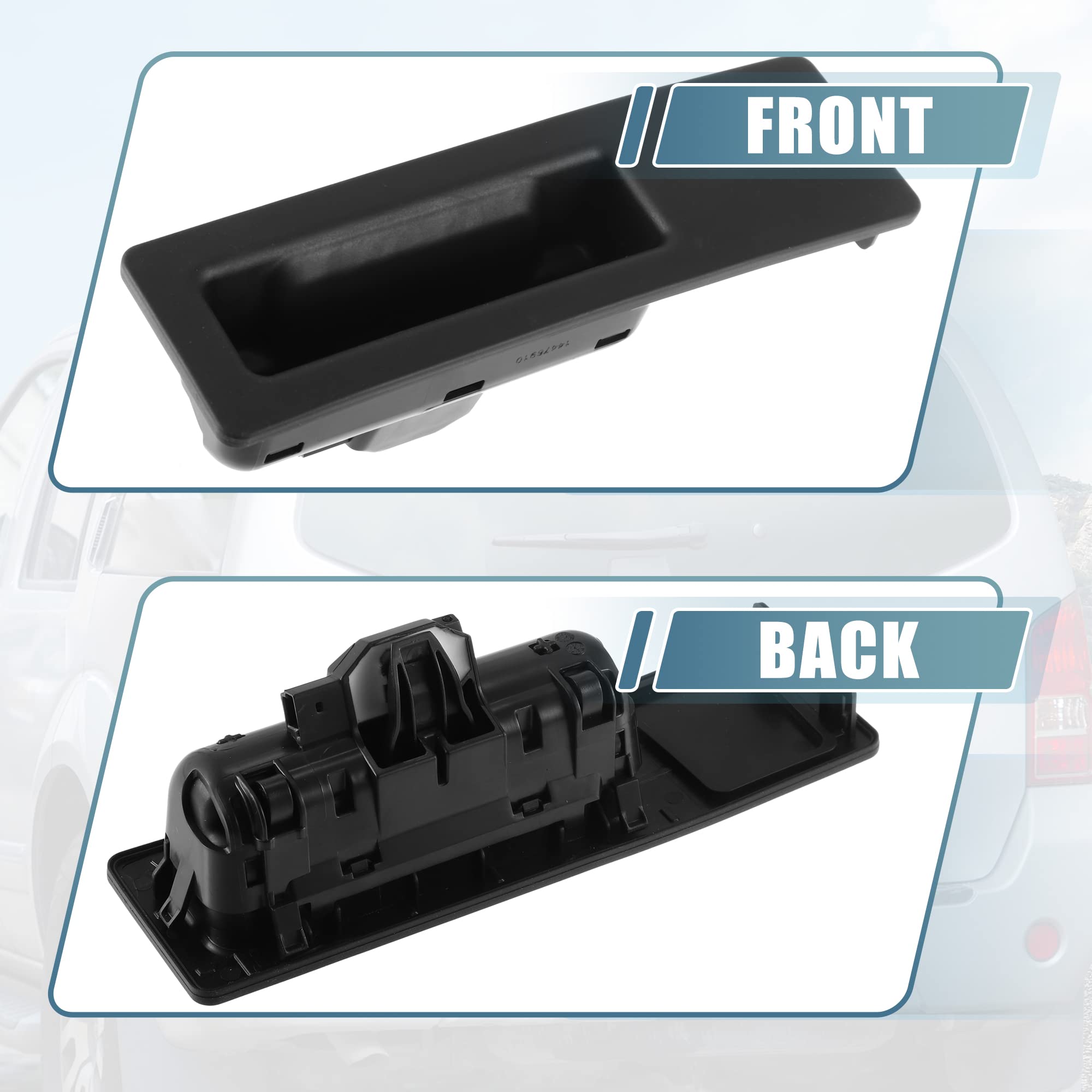Amazon.com: X AUTOHAUX 51247463161 Rear Trunk Tailgate Rear Door 