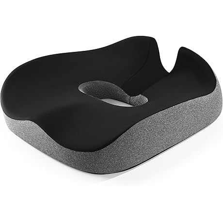 Concave U Surface Donut Pillow for Tailbone Pain