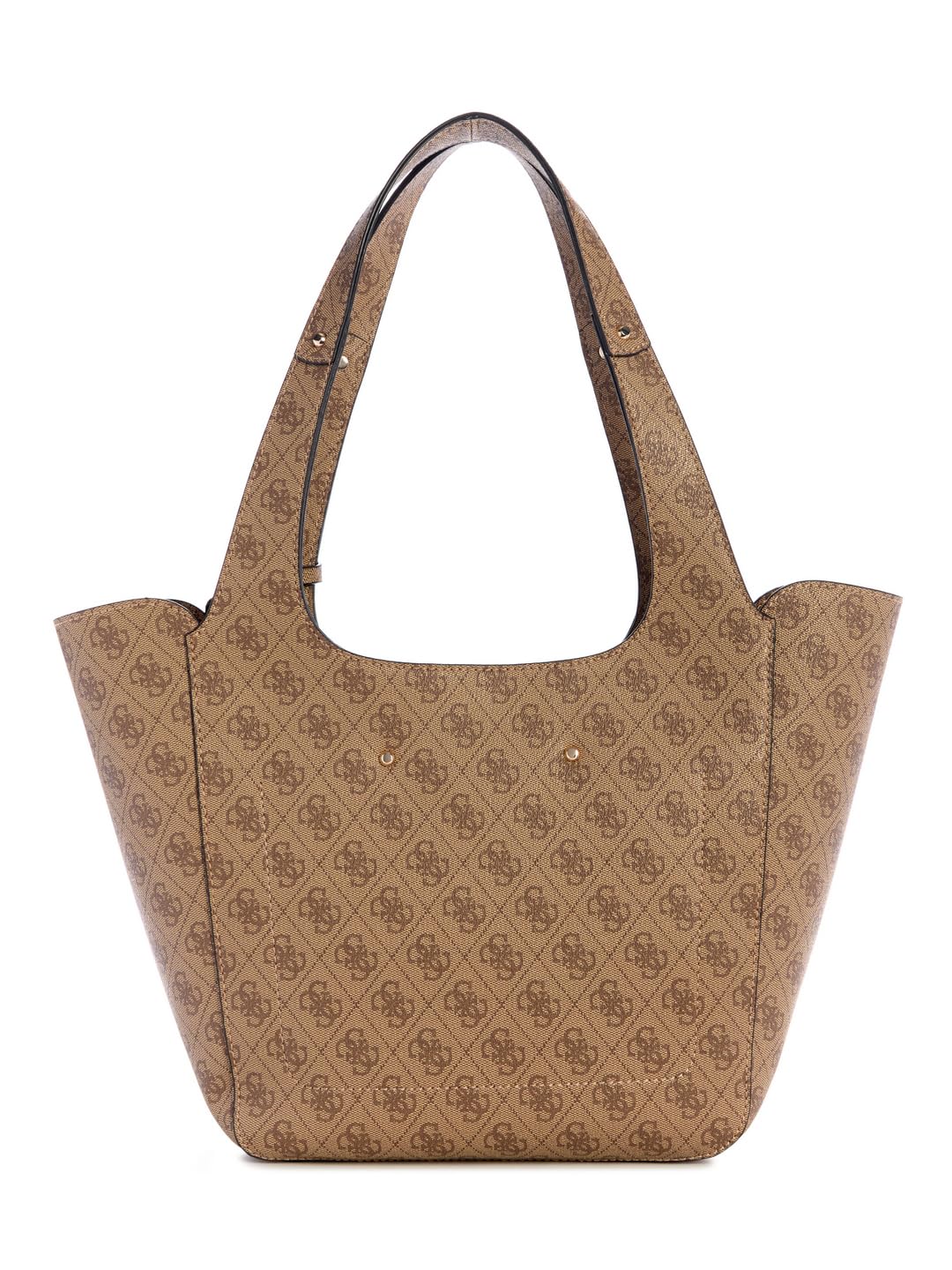 GUESS Calista 2 in 1 Tote Latte Logo