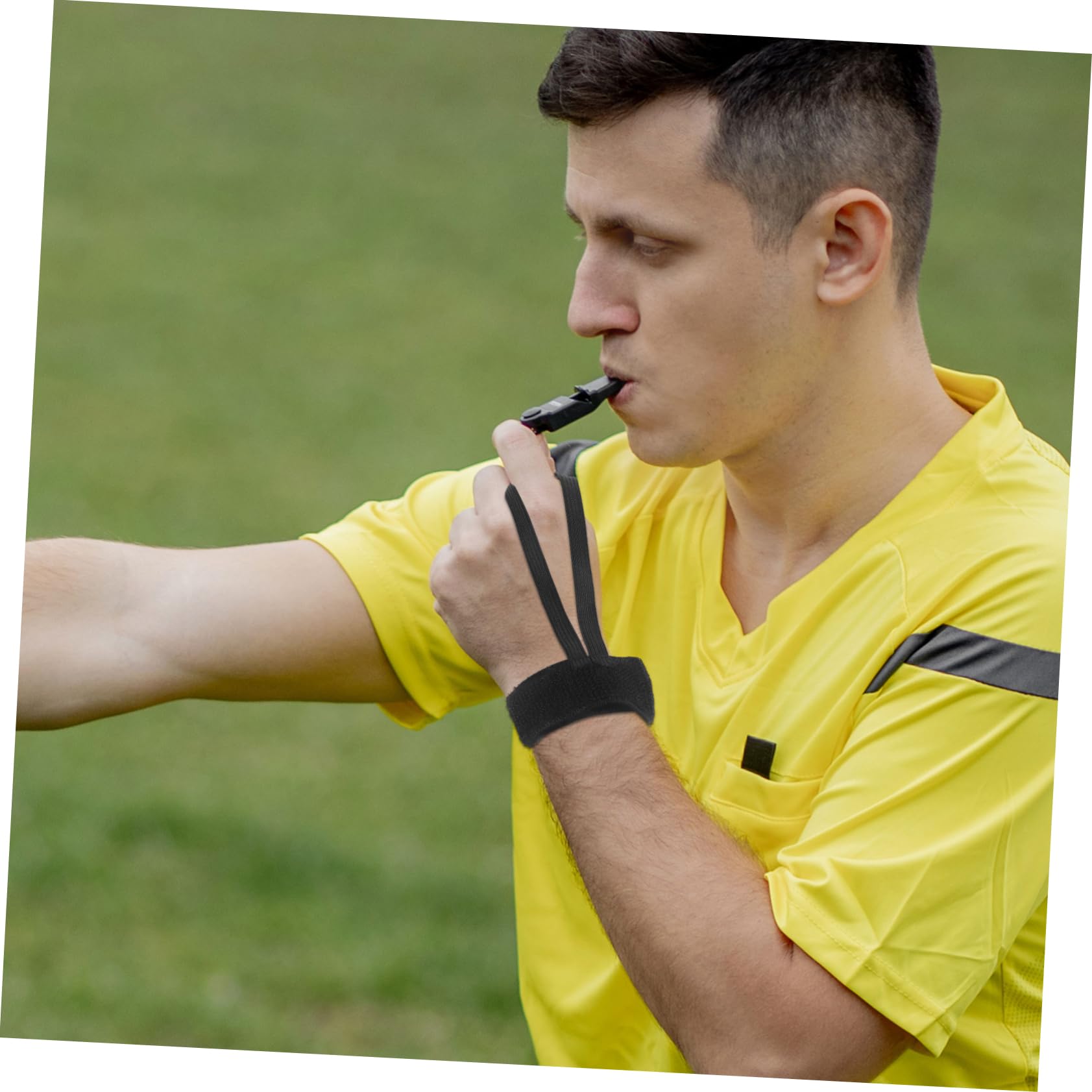 balacoo 2sets Referee Wristband Football Gear Referee Indicator Down Indicator Comfortable Wristband 6pcs*2