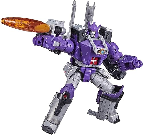 Transformers Toys Generations Legacy Series Leader Galvatron - Figura de acción para niños a partir de 8 años, 7.5 pulgadas