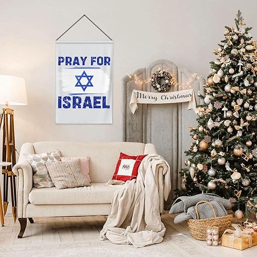 Vista 7 de Bandera con texto en inglés "I Stand With Israel Flag Pray For Israel" Bandera de Estados Unidos con bandera de Israel, bandera de Israel, bandera