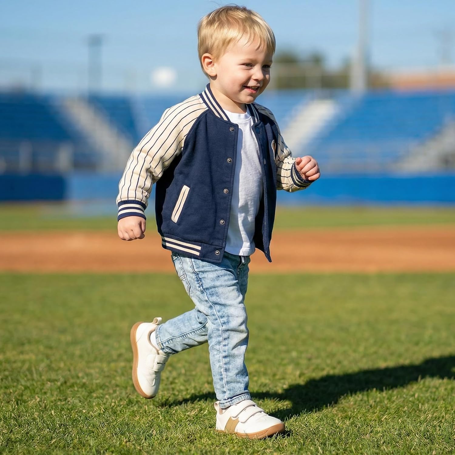 Toddler Wide Toe Box Shoes:Boys Barefoot Shoes Kids Walking Shoes Boy Sneakers Non-Slip Zero Drop Shoes,Toddler First Walking Shoes Comfort Tennis Outdoor Activities - Image 2