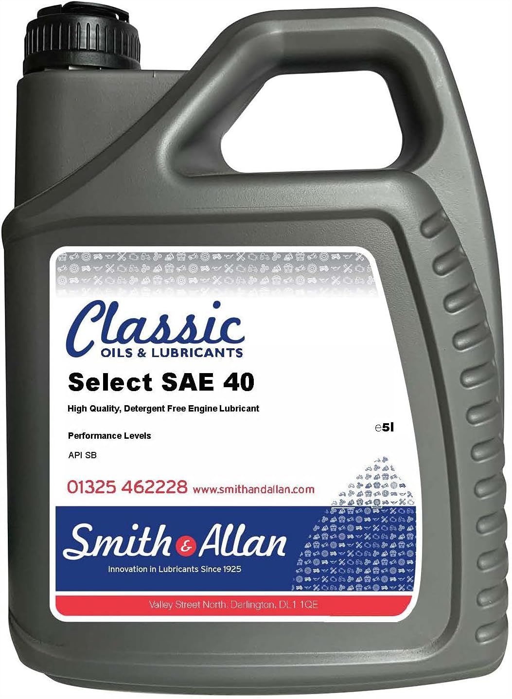 Classic SAE 40 Non Detergent Mineral Engine Oil Vintage Motor Oil 5