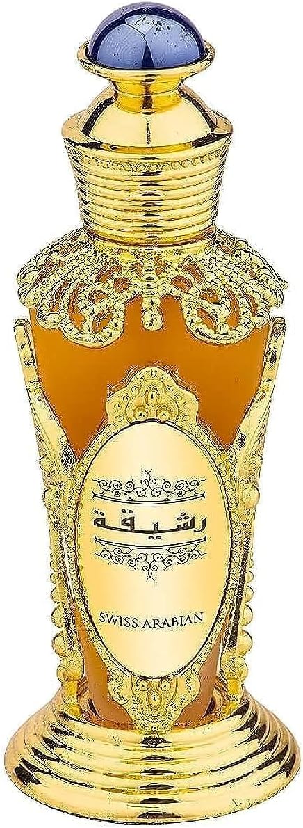 Swiss Arabian Rasheeqa - Luxury Products from Dubai - Long Lasting Personal Perfume Oil - A Seductive, Exceptionally Made, Signature Fragrance - The Luxurious Scent of Arabia - 0.6 oz.