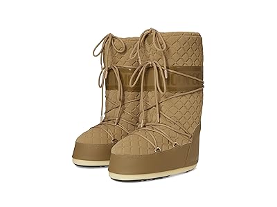 MOON BOOT Icon Quilt Boots Caramel : EU 42-44 (US Men