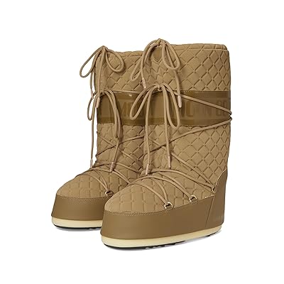 MOON BOOT Icon Quilt Boots Caramel