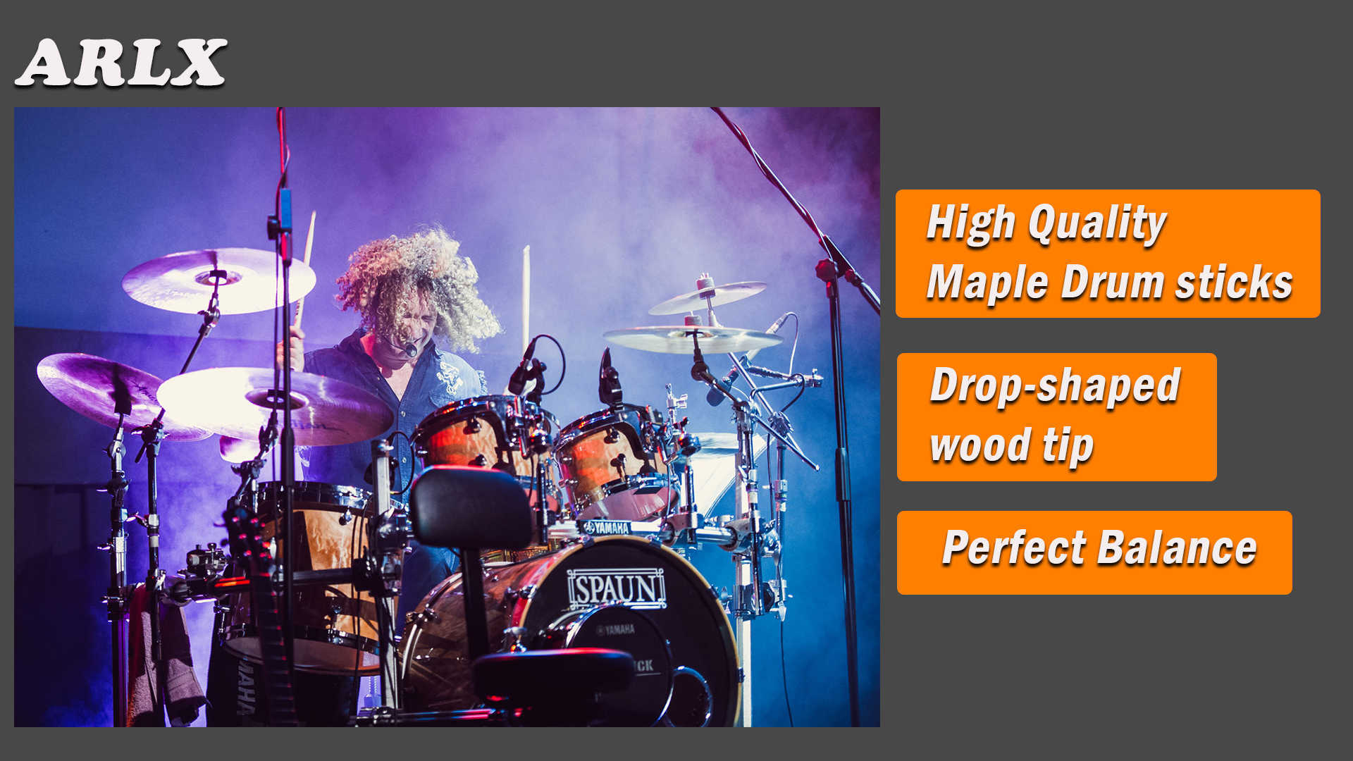 Drum sticks 5A Maple Drumsticks 1 Pair : Amazon.ca: Musical
