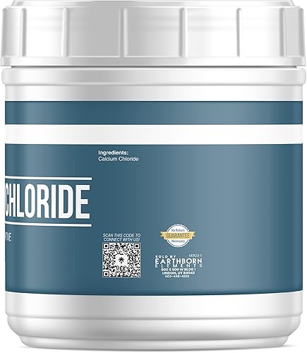 Miniatura 2 de Earthborn Elements Cloruro de calcio para elaborar vino y queso, aditivo alimentario y conservante (2.5 libras)