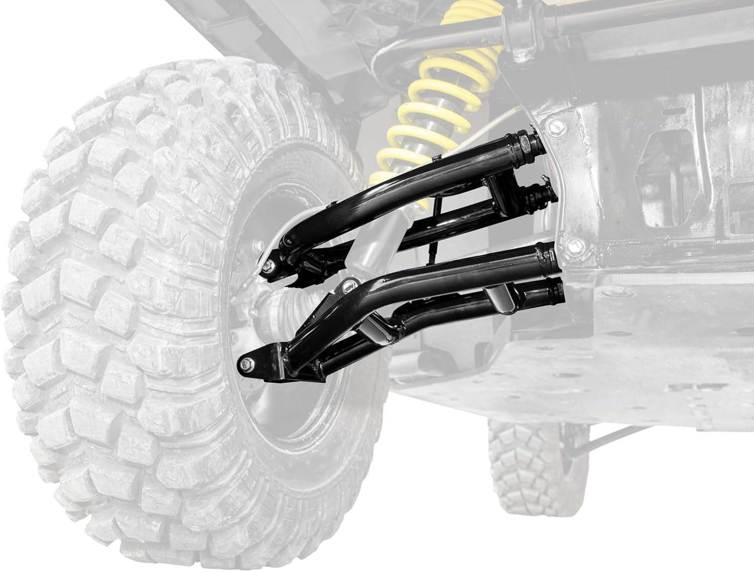 SuperATV Atlas Pro 2" Rear Offest A-Arms for 2020+ Can-Am Defender HD10