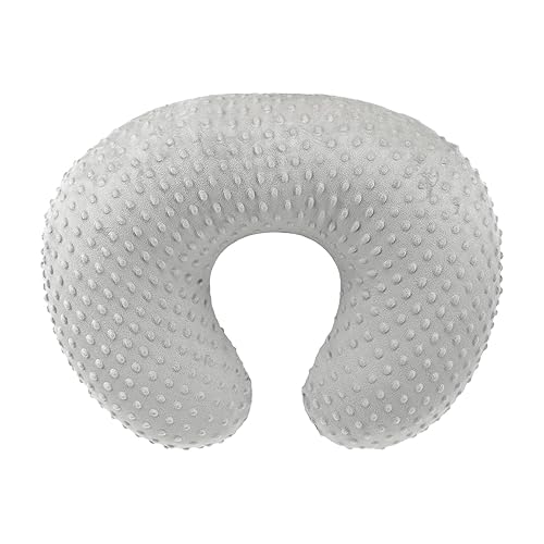 Fundas de almohada de lactancia para recién nacido, funda de almohada de lactancia hecha de tela de minky, fundas de lactancia extraíbles para