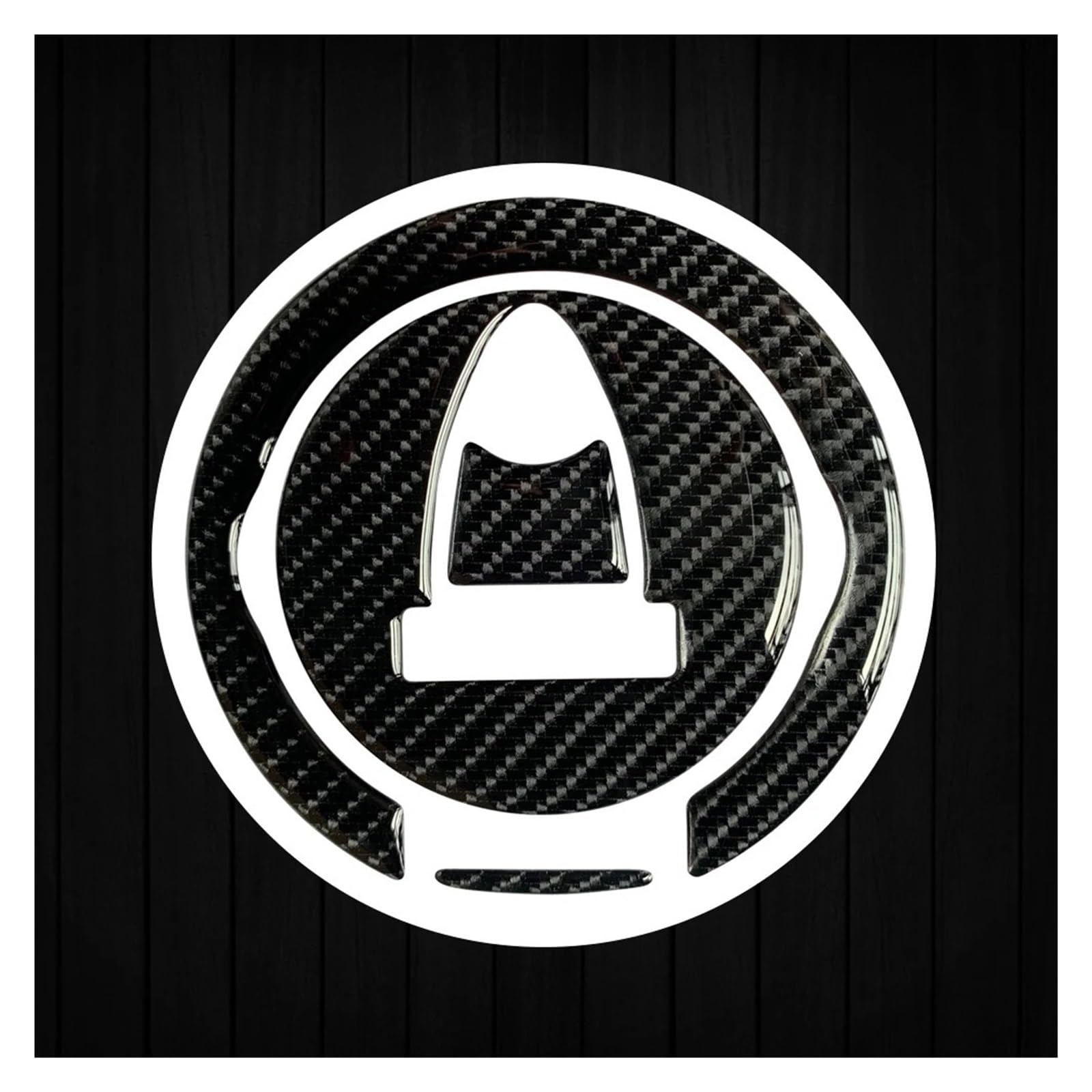 3D Carbon Fiber Motorcycle Fuel Gas Tank Cap Sticker Decal for Duc&ati Panigale V2 V4 959 1299 1198 1098 848 Monster 696 796 Gas Stickers Decals