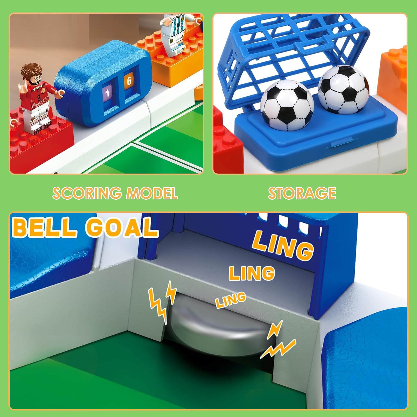 Futbolines para Niños, Futbolin Niños, Juego de Mesa Futbol, Regalos Futbol Niño, Mini Futbolin Interactivo para Dos Jugadores, para Cumpleaños, Juegos Familiares Entre Niño, Adultos