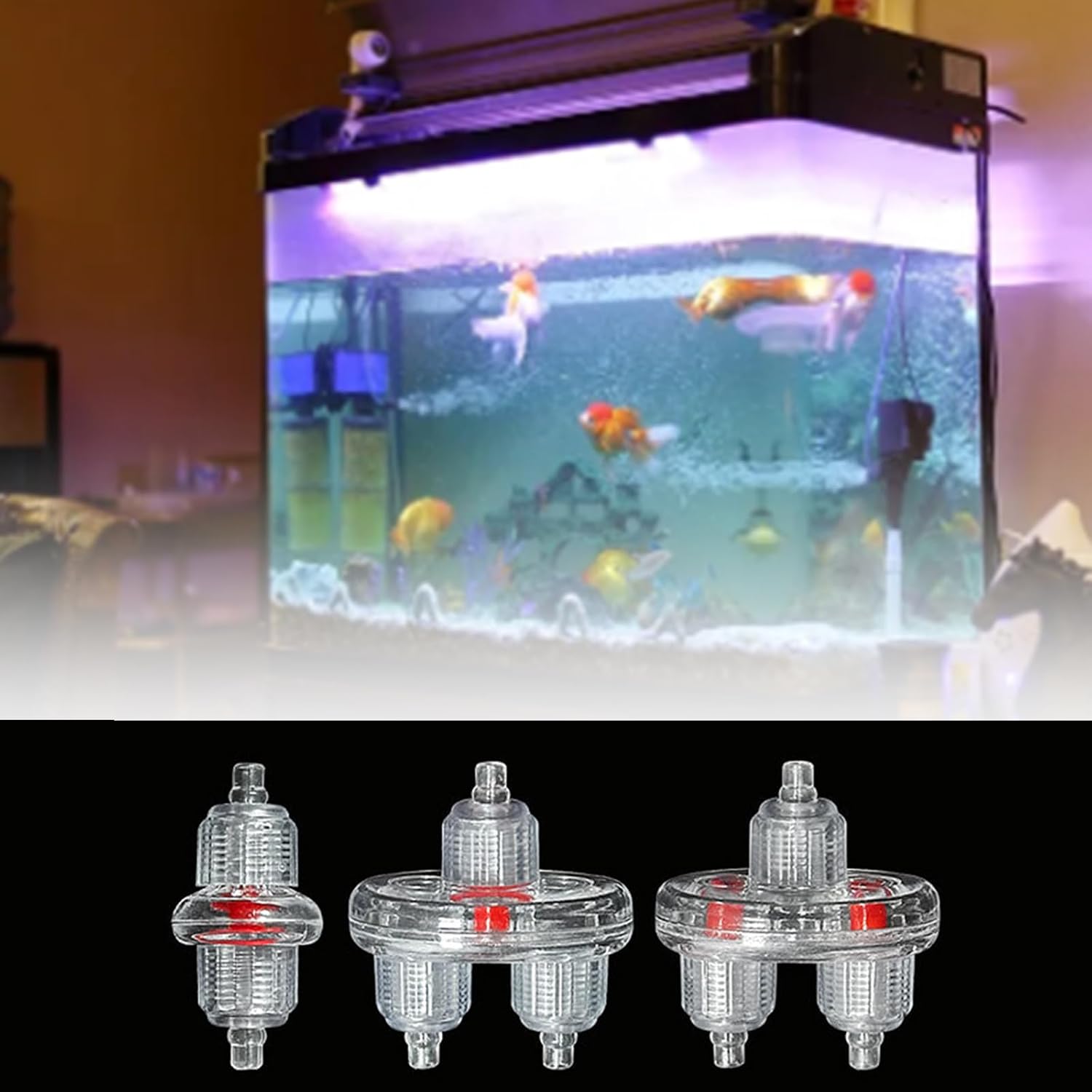 Professional Grades Air Pumps Regulator Aquariums Controls Adapter for Fish Tanks Accessories Durability Aquariums Oxygen Regulator