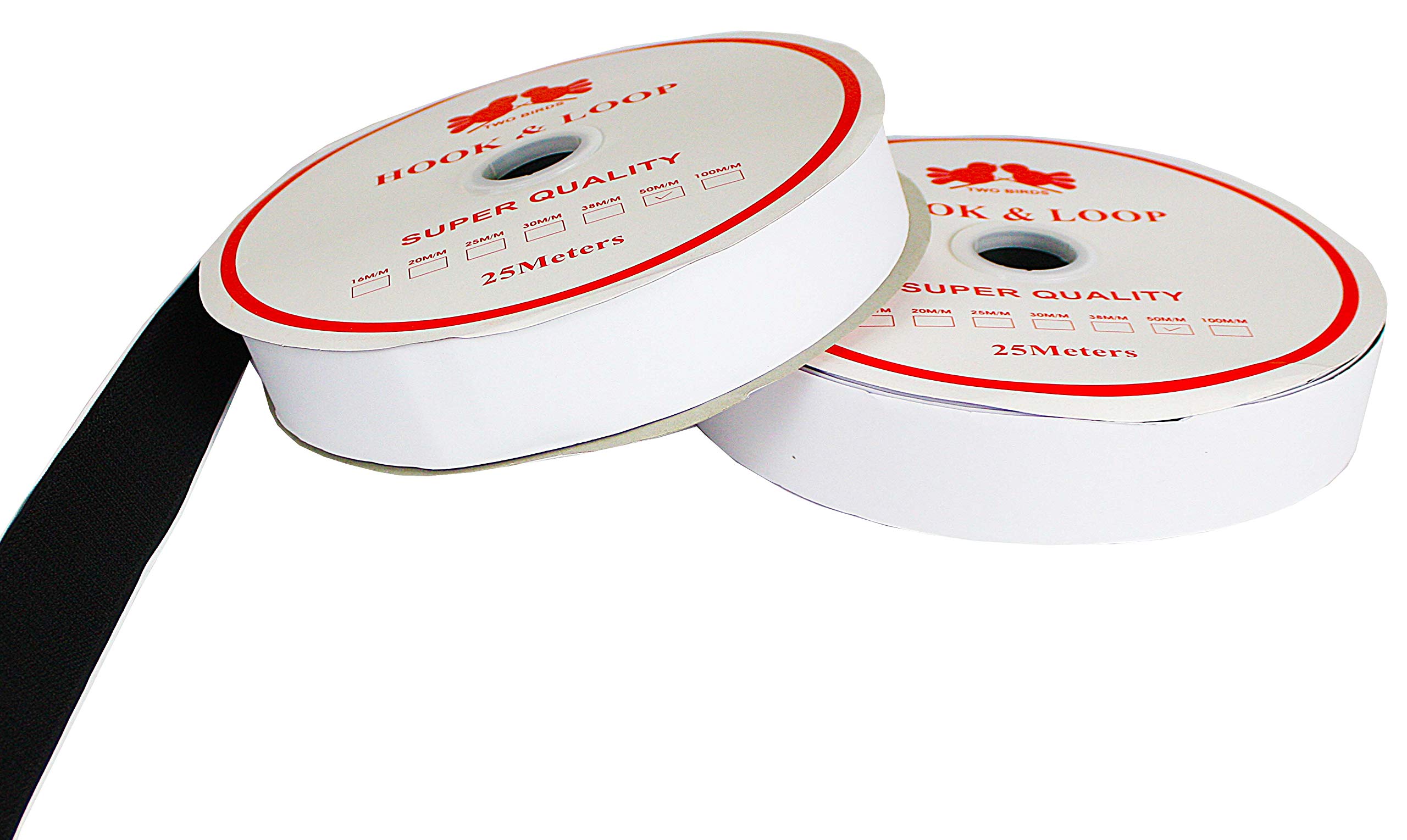 tukan-Tex-de Chiusura a Strappo Autoadesivo 25 Metri, Larghezza 50 mm, Autoadesivo
