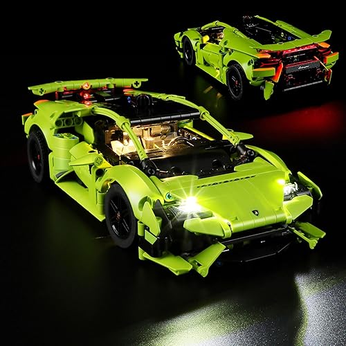 Kit de luces para Lego-42161 Lamborghini Huracan Tecnica  Compatible con Lego Technic Building Block Set para adulto, juego de Lego no incluido