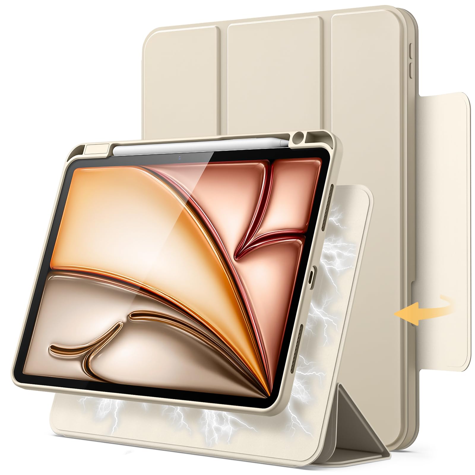 Amazon.com: JETech Magnetic Detachable Case for iPad Air 11-Inch