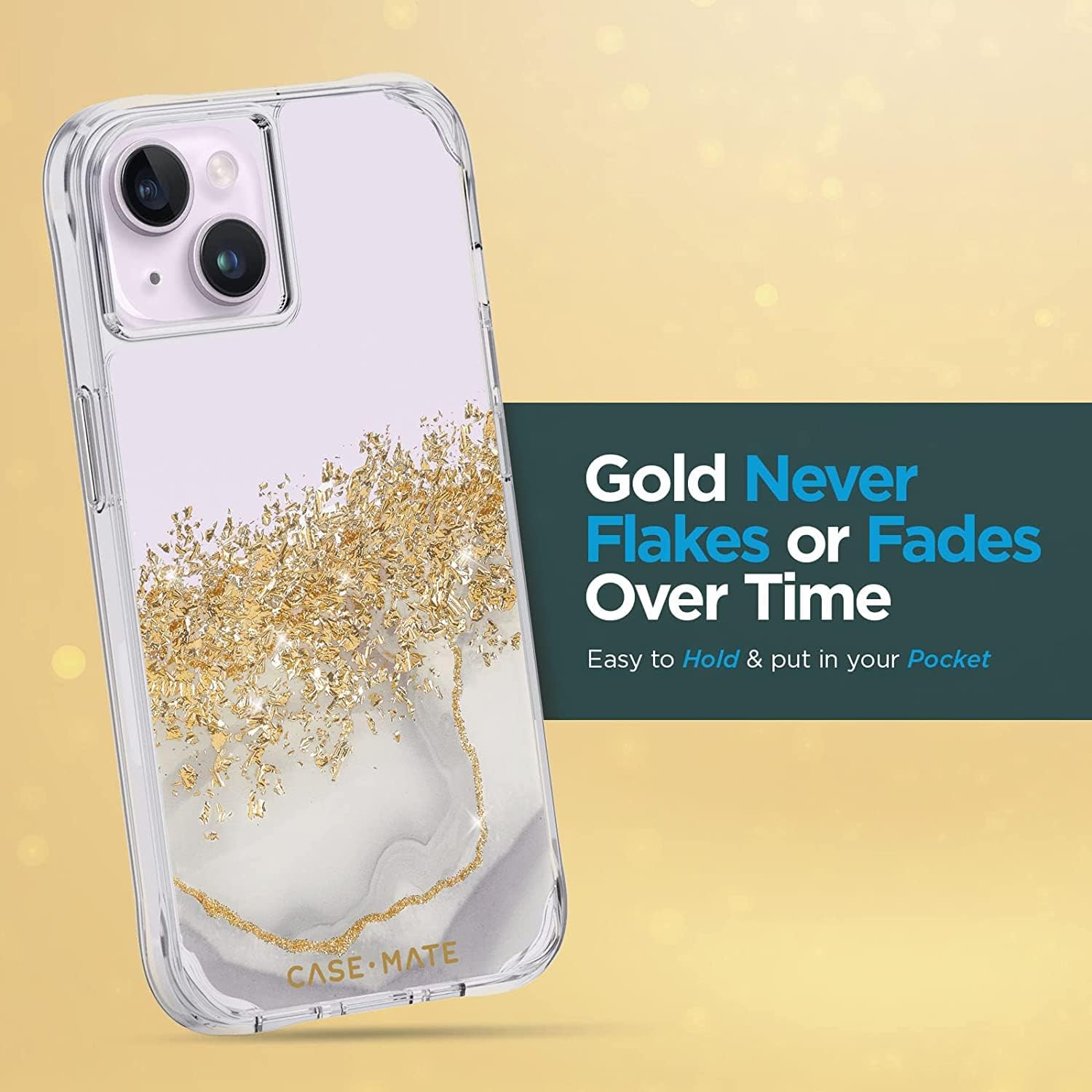 Magnetic Case Designed For IPhone 15 Pro, [Compatible With MagSafe] [Glitter Card & Wrist Strap] Full Camera Lens Protection Designed For IPhone 15 Pro Case Women Girls, Brassy - View #13