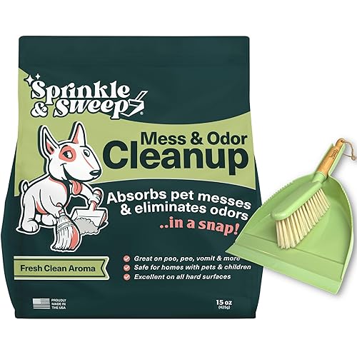 Sprinkle & Sweep Pet Accident Cleanup for all Hard Surface