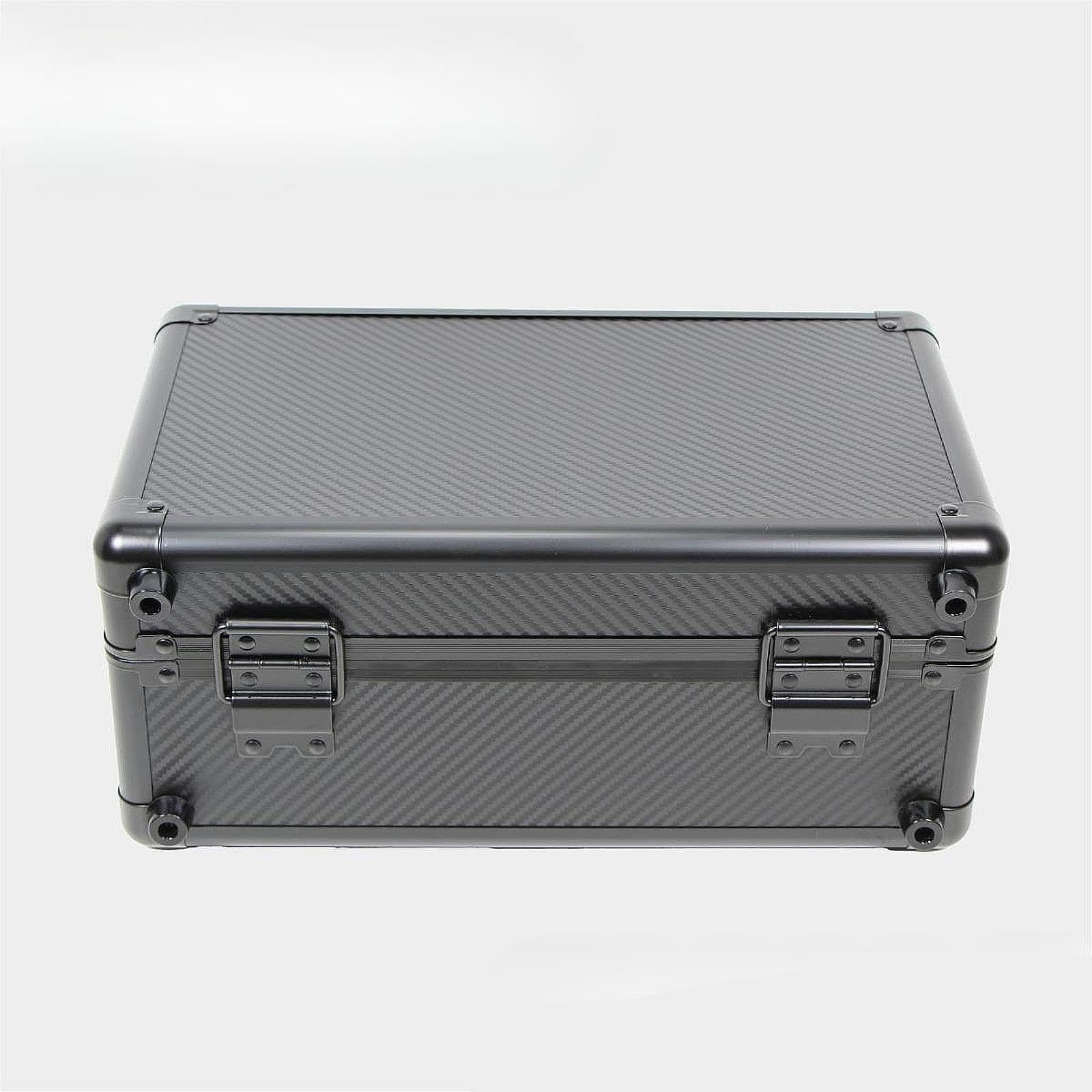 Scatola per Carte Collezionabili, Custodia in Alluminio, Portatile, Multiuso, Impermeabile, Organizer per Carte da Gioco Singolo.