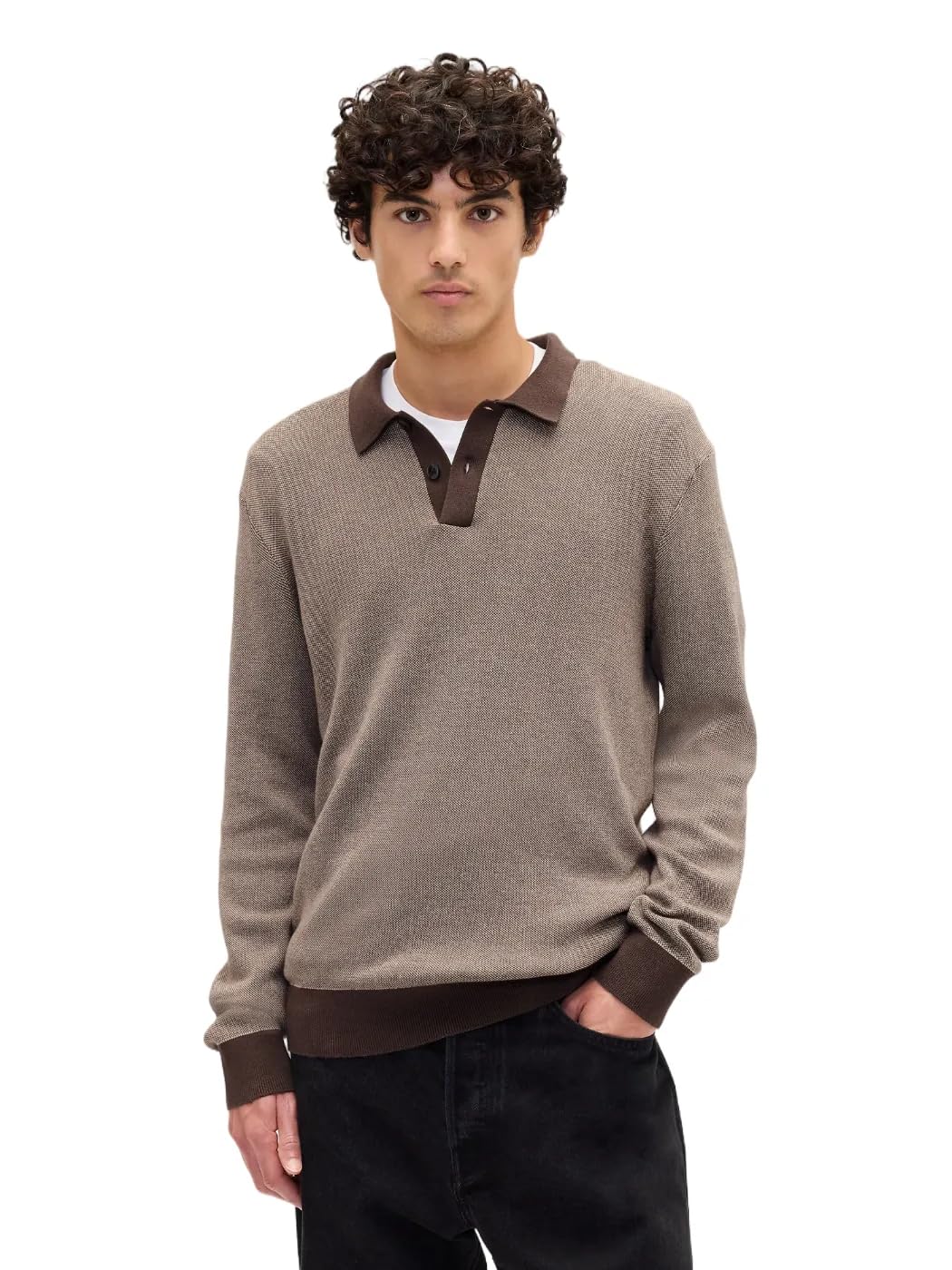 Men's Novelty Sweater Polo