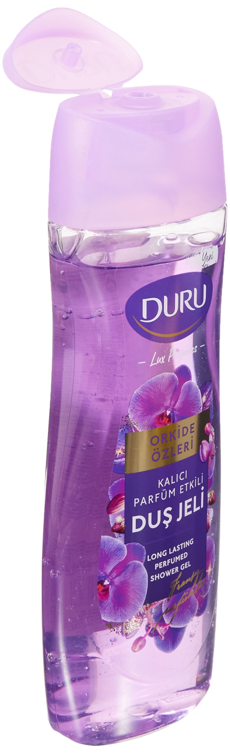 DURU LUX PERFUMES Duş Jeli, Orkide, 450 Mililitre 2li paket