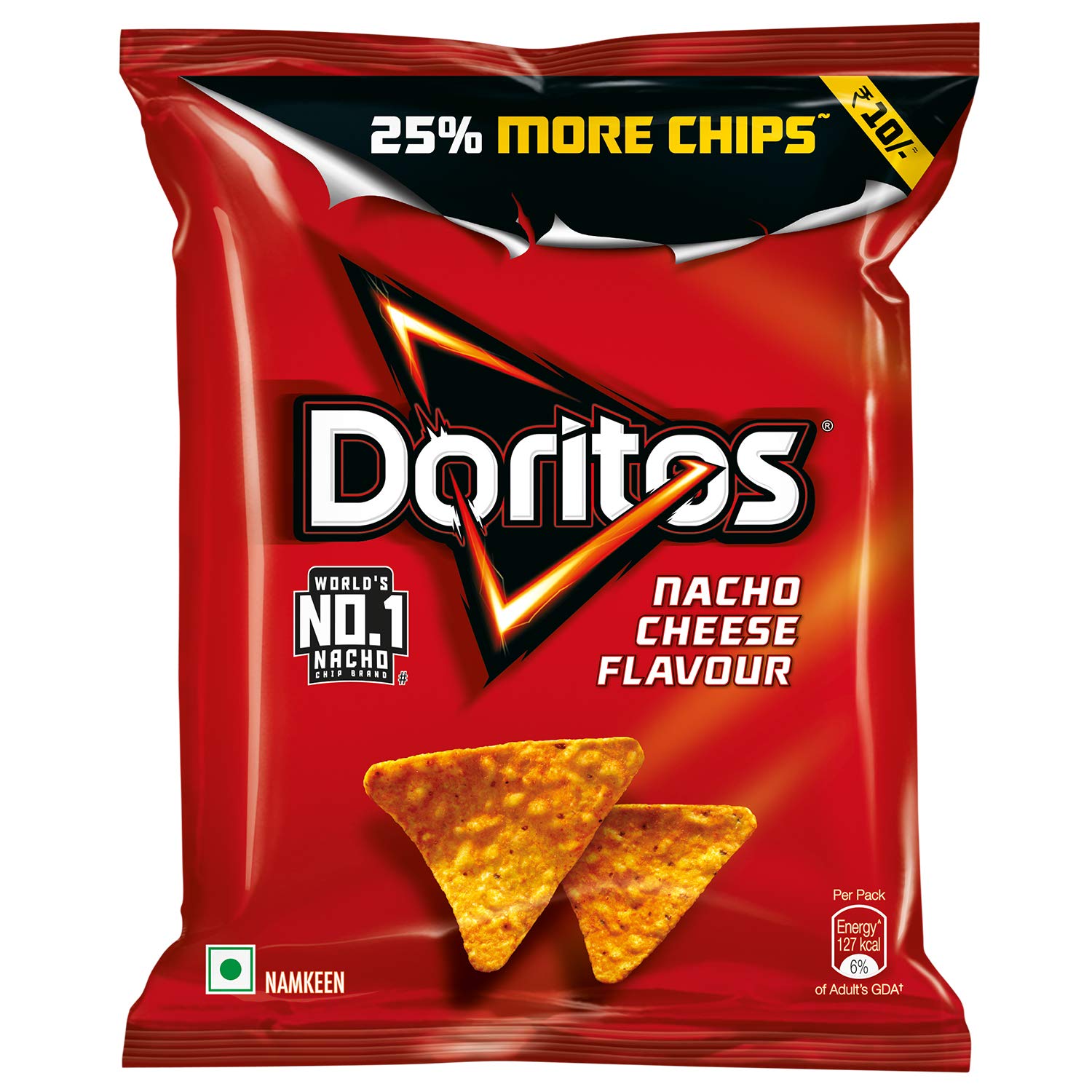 Doritos Nachos Cheese Pouch, 25 Gram