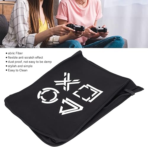 Miniatura 3 de Funda antipolvo para PS5, para consola de juegos Playstation 5, cubierta antipolvo, tela de fibra, extraíble, lavable, funda protectora contra el