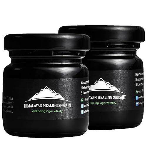 Shilajit de oro del Himalaya puro y auténtico - Procedente, cosechado y purificado en altitud - Enviado directamente desde Skardu, Gilgit Baltistan
