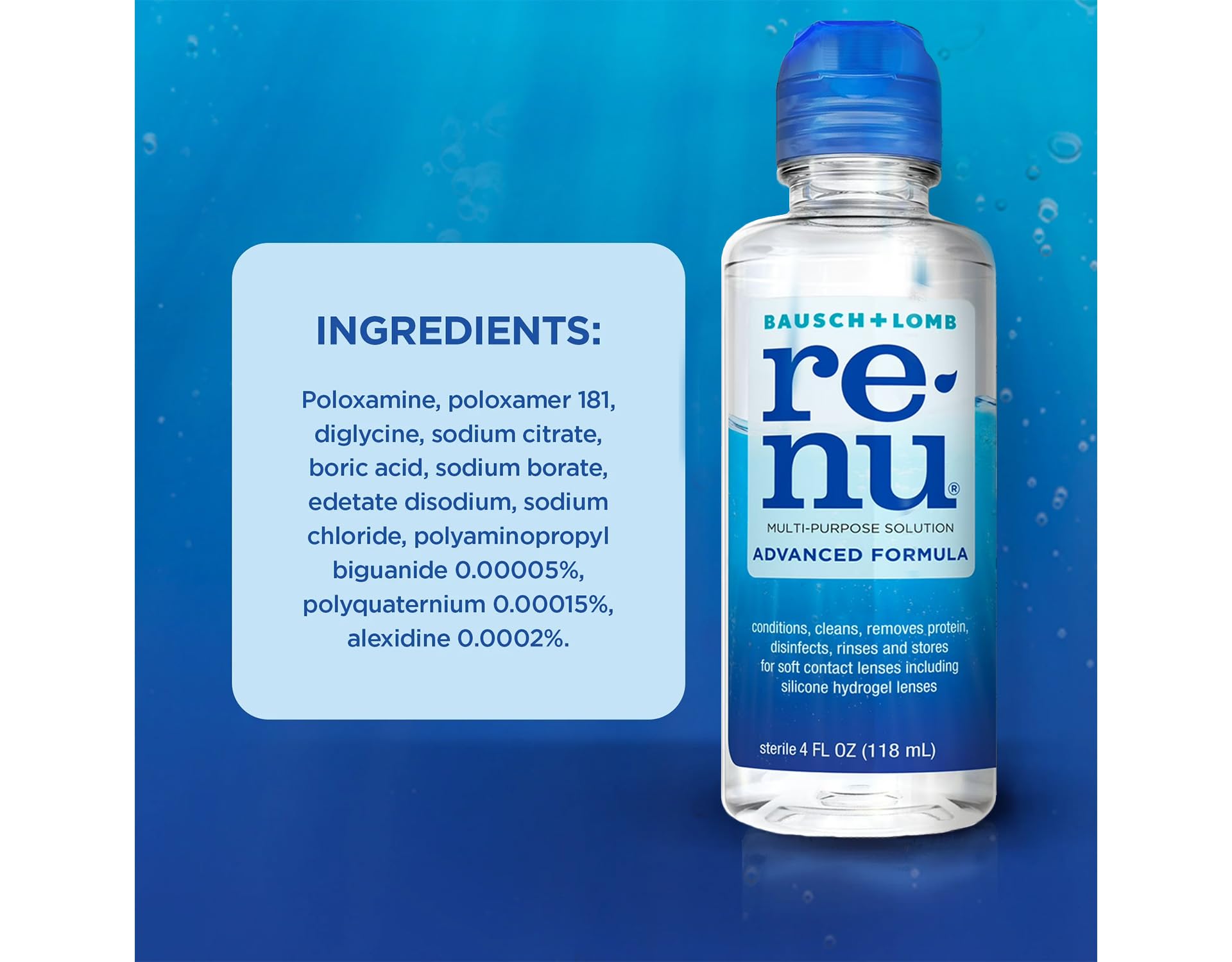 Amazon.com: Renu Advanced Formula Multi-Purpose Solution