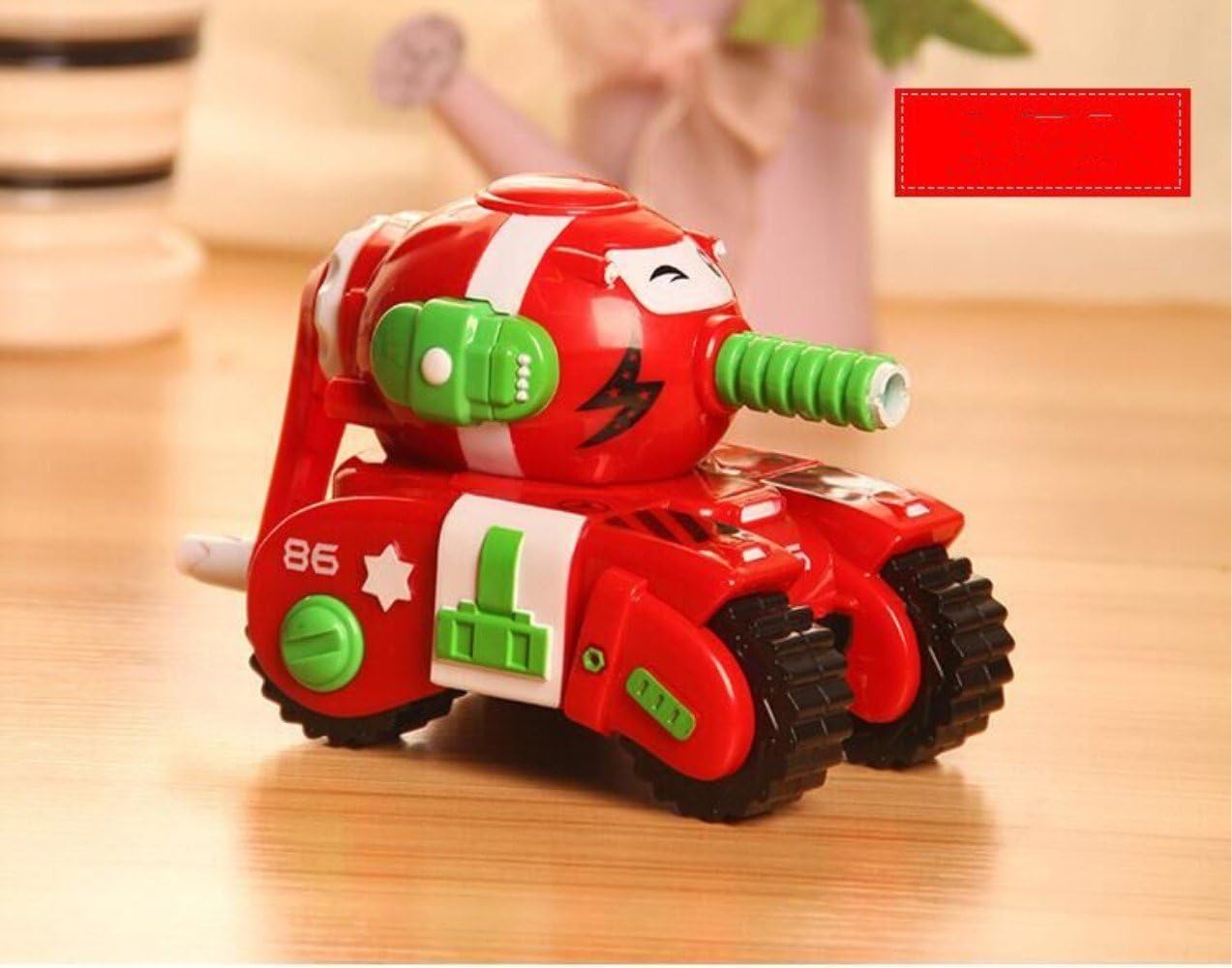 Kawaii Cute Lovely War chariot Tank Shape Manual Pencil Sharpeners Random Color Shipping For Students school supplies papelaria (Red)