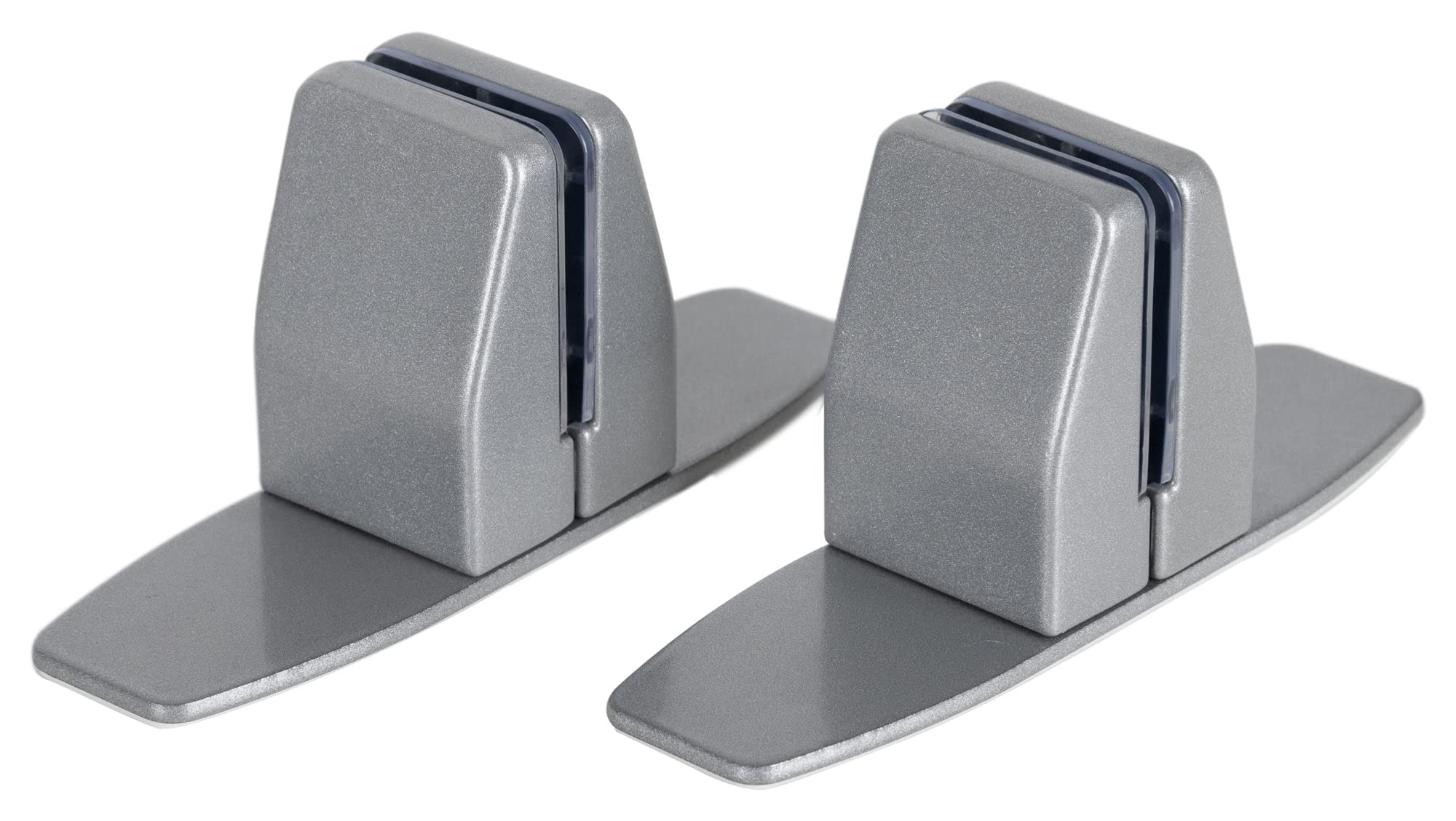 Pronomic DiviDesk SF-320 SR 2 Pièces Support de Cloison - Le Montage indépendant pour Table en paravent, séparateur de Bureau - Pieds en Metal