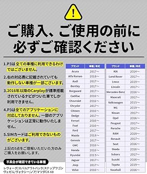 Amazon | 【対応表要確認】 オットキャスト P3 OTTOCAST carplay