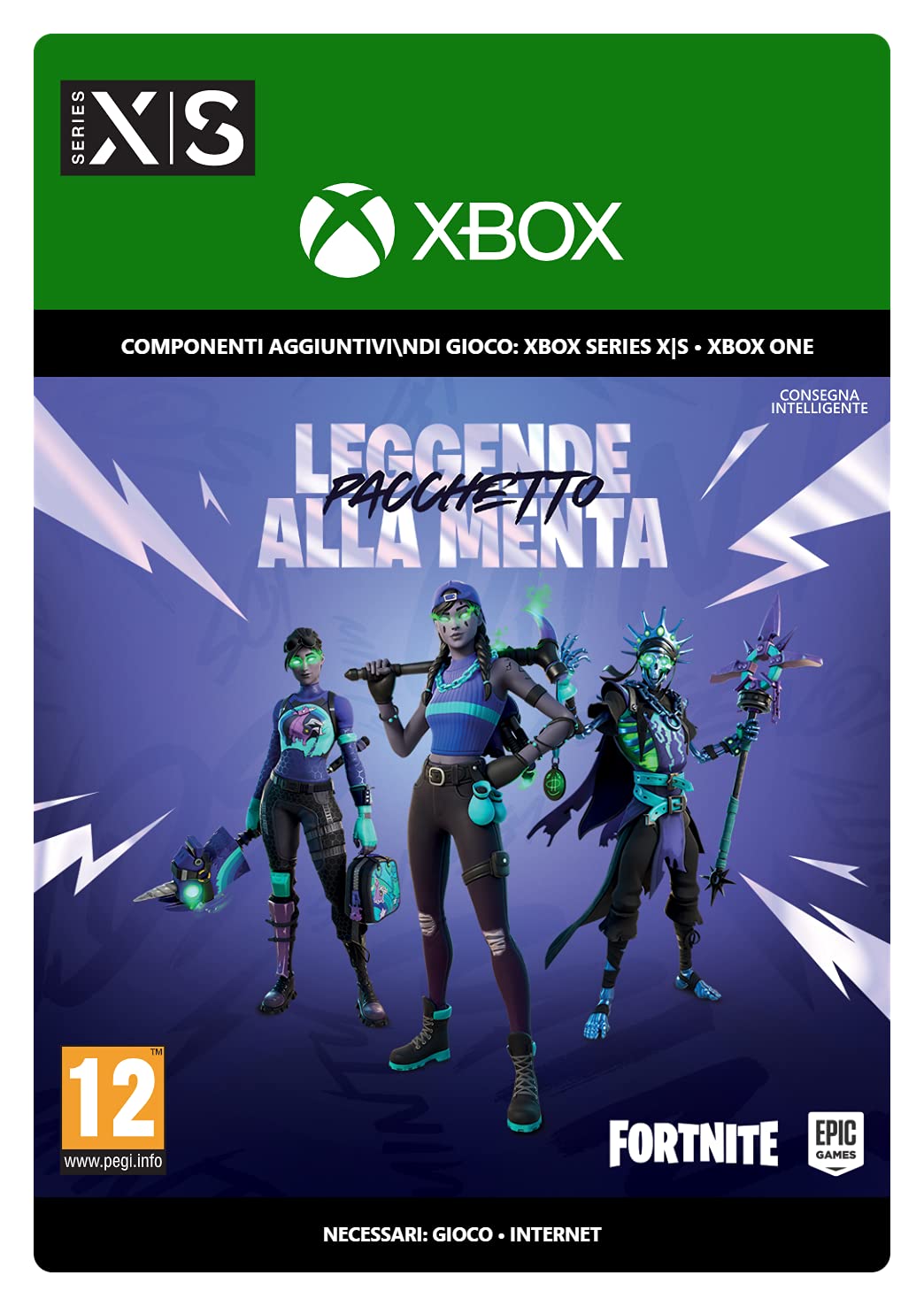 Fortnite: The Minty Legends Pack | Xbox One/Series X|S - Codice download