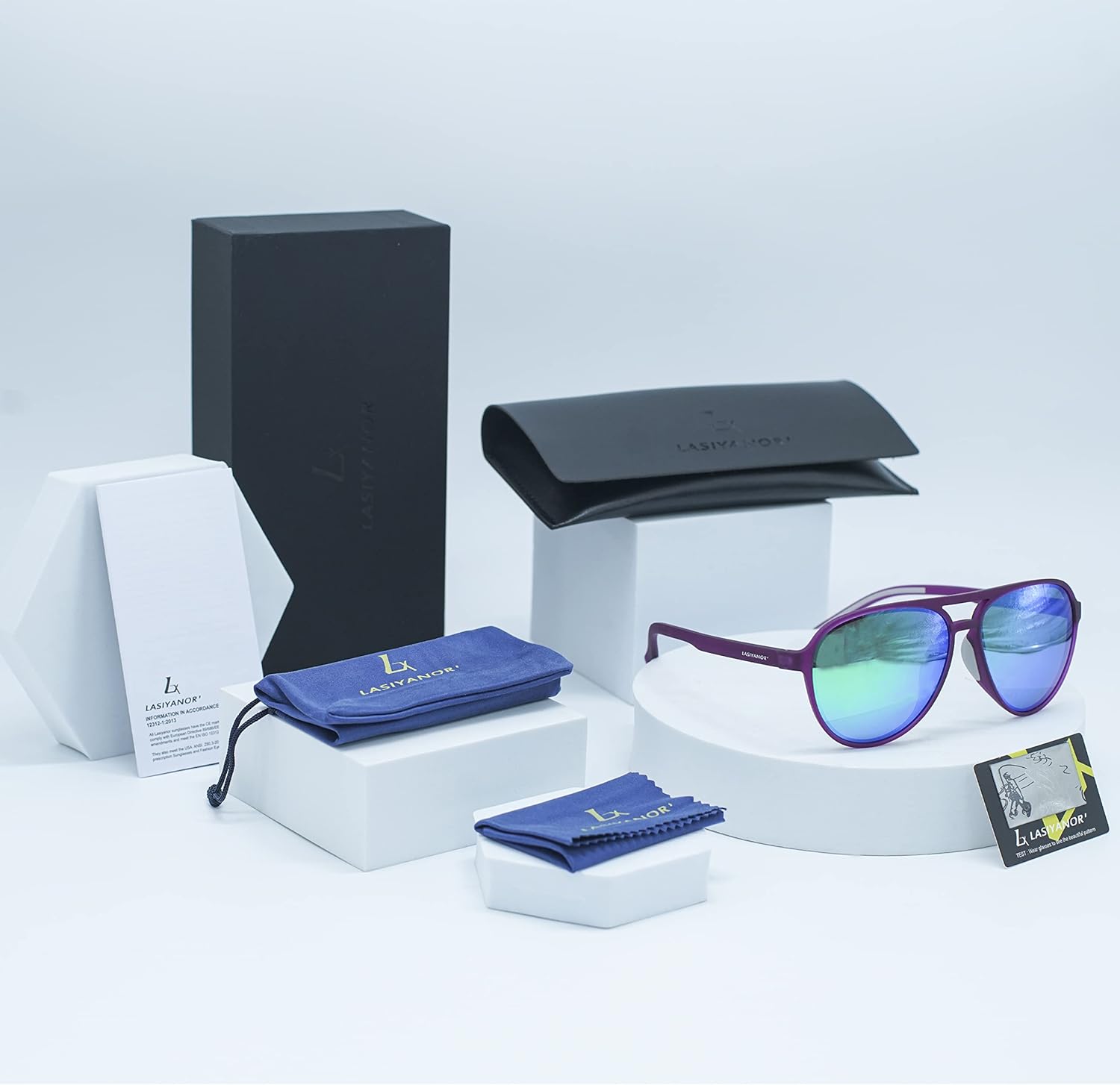 Lightweight TAC Polarized Tinted Classic Vintage Retro 70s Sunglasses, TR-90 Frame for Women Men, UV 400 Protection - Image 6