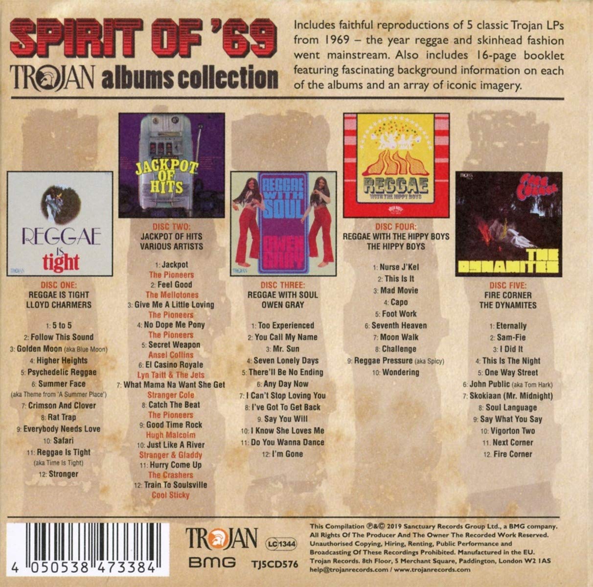 Spirit of 69. The Trojan Album