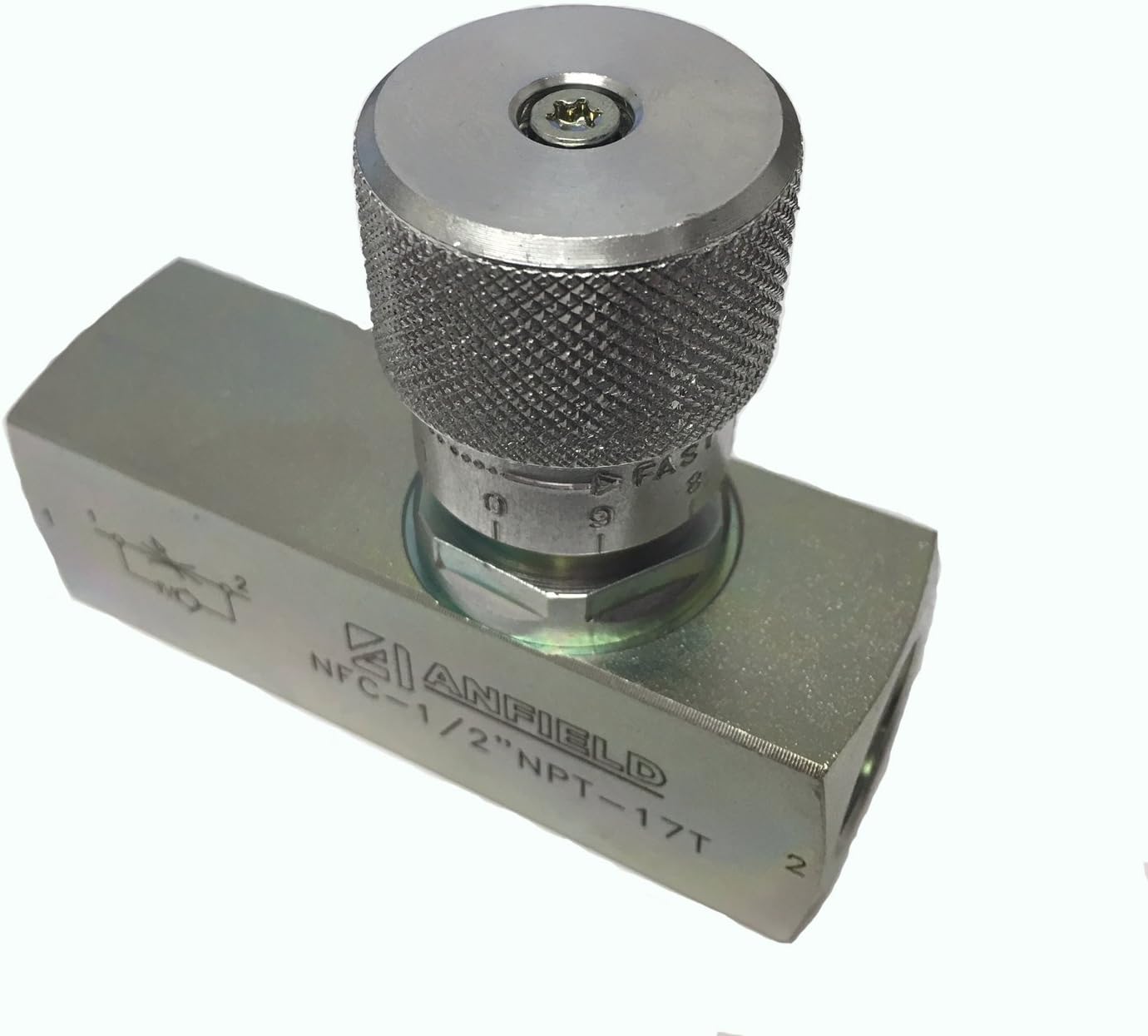 Flow Control Needle Valve 1/2" NPT