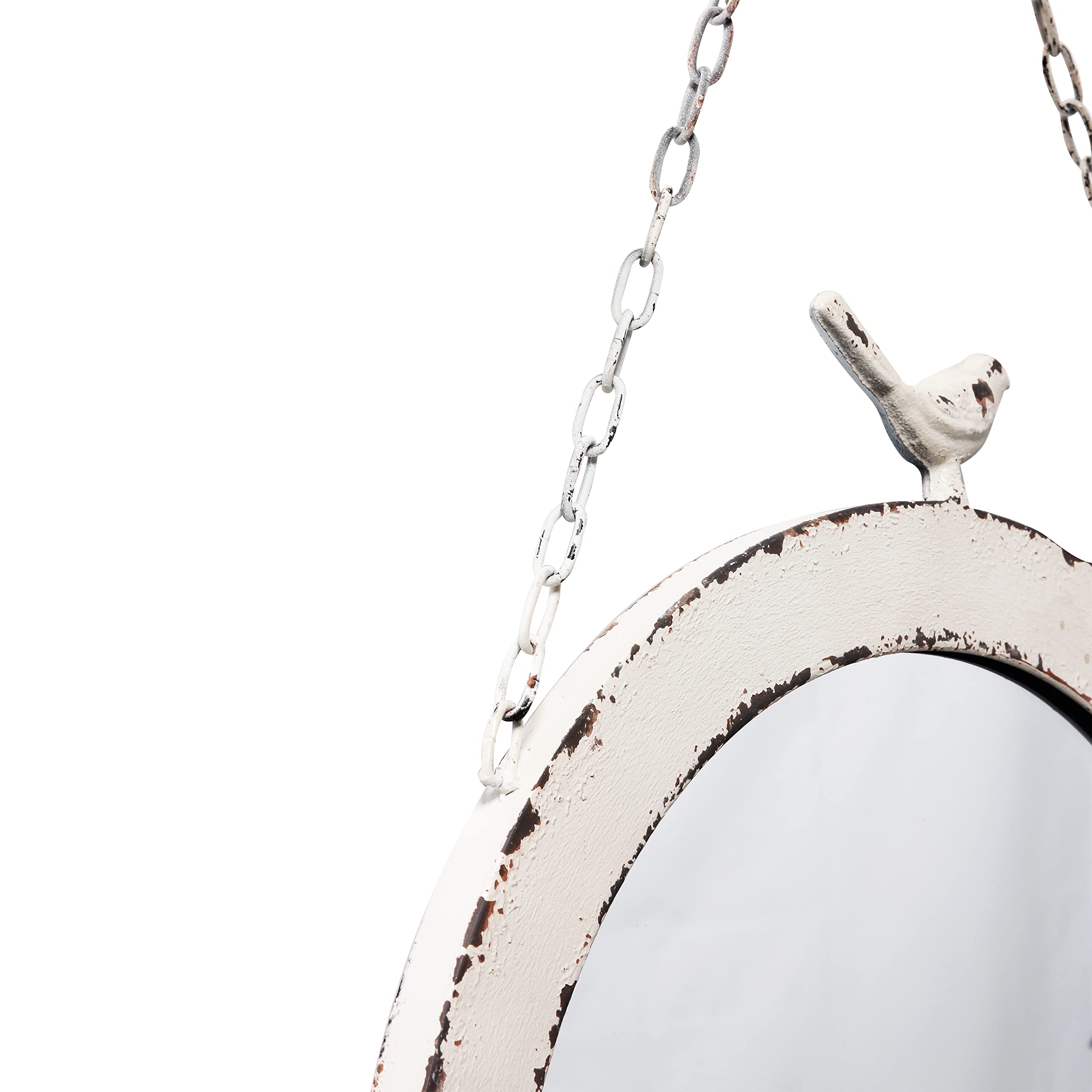 Amazon.co.jp: Sintosin ラウンドハンドメイド アンティーク調ホワイト