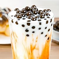 Vista 5 de Tea Zone [1 libra - 12 paquetes] Perlas de azúcar morena, perlas explosivas para tés, batidos, batidos y coberturas de postres Vendido por caja