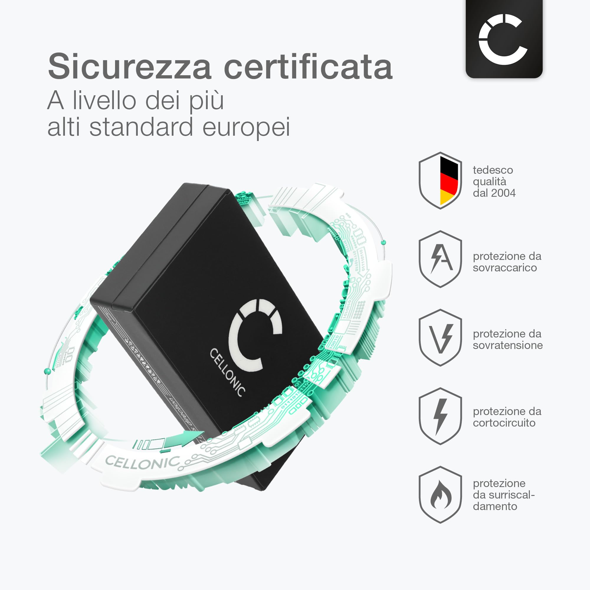 CELLONIC 1x Batteria per Consolle giochi Compatibile con Microsoft Xbox Elite Serie 2 (Model 1797), DYND01 – (1800mAh, 3.7V)