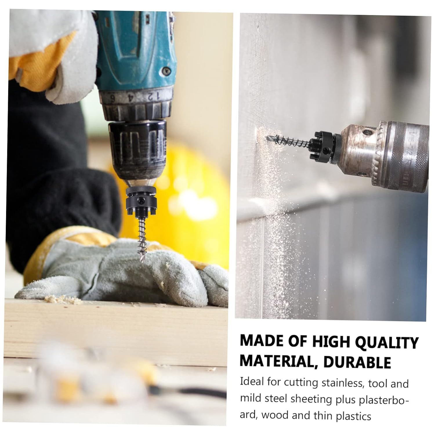 Mechanical Tee Bi Hole Opener Drill Extension Rod for Electric and Bench Drills Exceptional Strength and Durability for Tasks