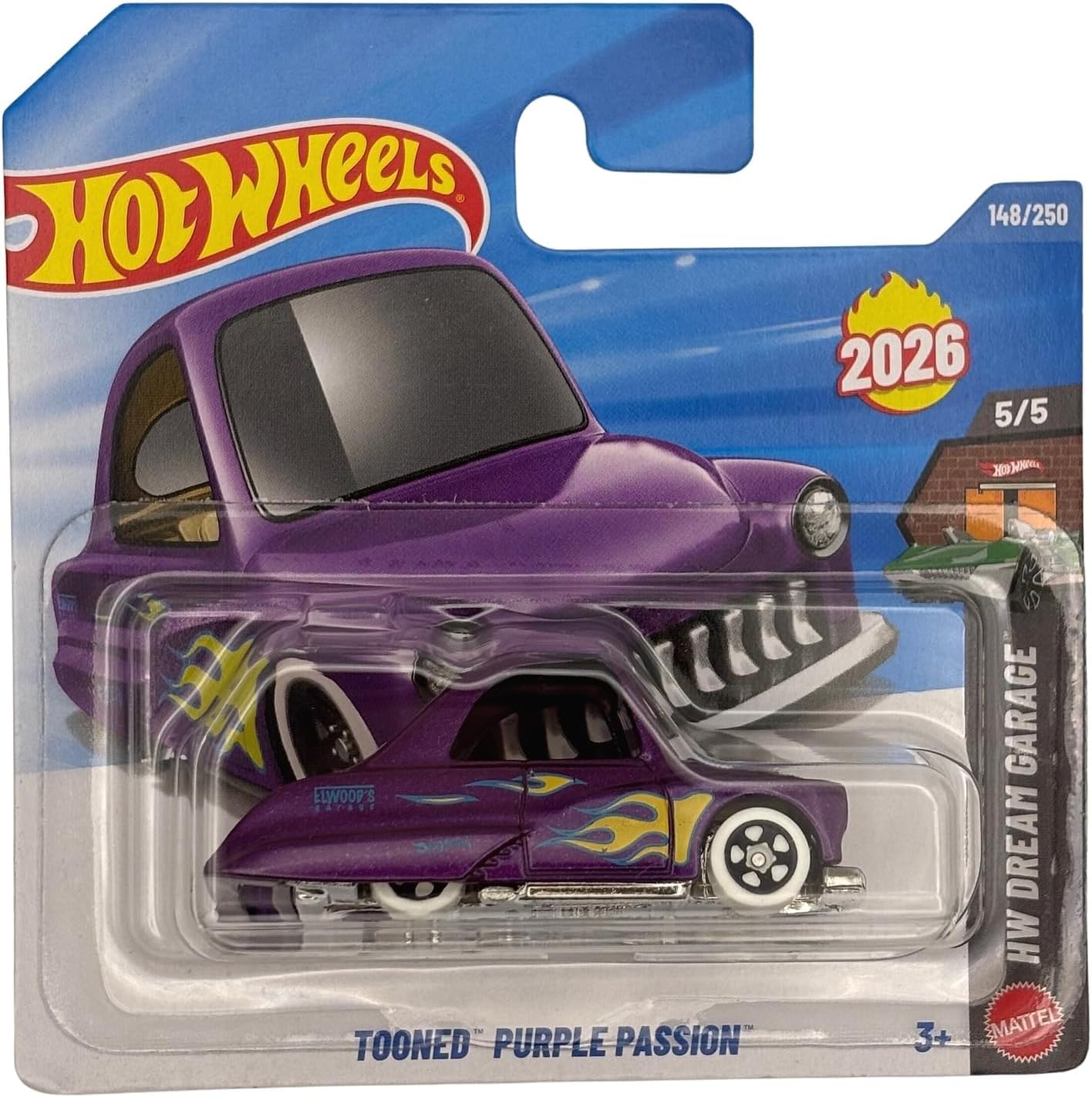 Hot Wheels - Tooned Purple Passion - HW Dream Garage 5/5 - JJH54