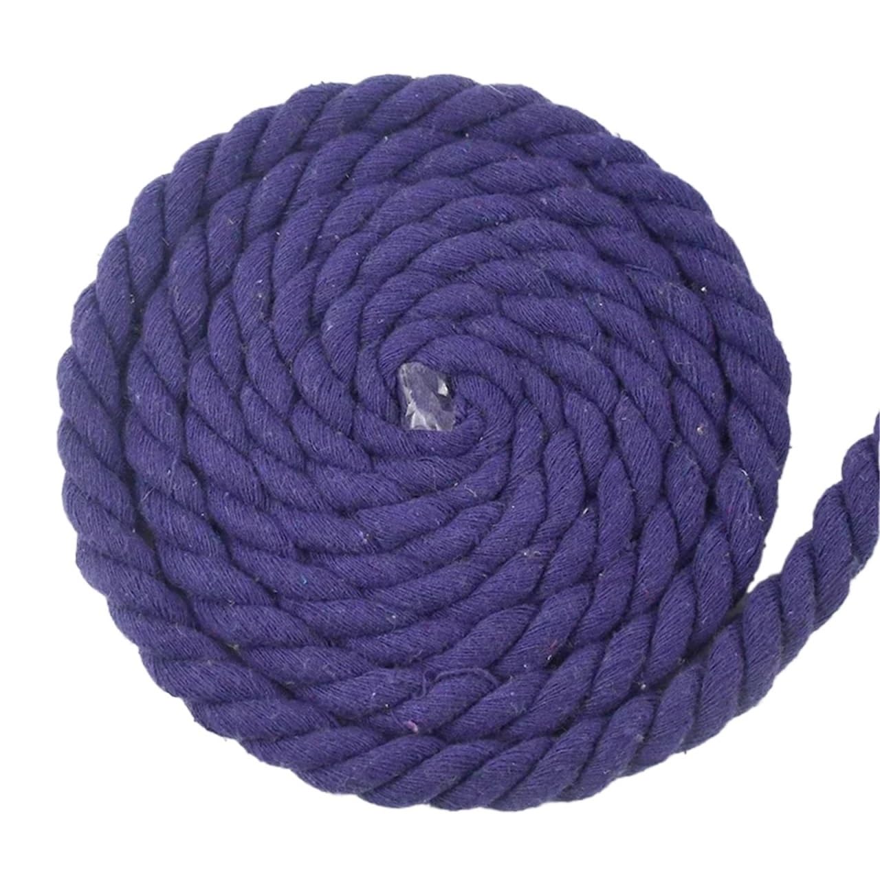Twisted Cotton Cord 1-5Meters 12mm 3 Strands Twisted Cotton Rope Woven Braid Bag Cords Home Decor Drawstring Ropes DIY