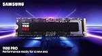 Samsung 9100 PRO Series - 2TB PCIe 5.0 x4, NVMe 2.0, M.2 Interne SSD, Jusqu'à 14,700MB/s, Vitesse rapide, contrôle thermique, MZ-VAP2T0B/AM [Version canadienne]