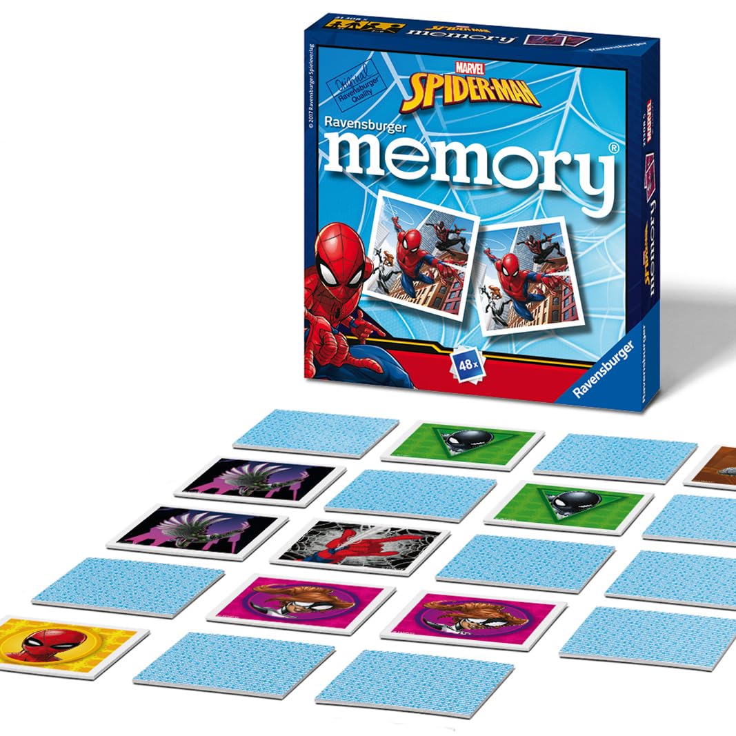#79 — Ravensburger Marvel Spider-Man Mini Memory Game for Kids, 48...