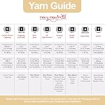 Mary Maxim Starlette, Crochet Yarn for Crocheting, Soft Acrylic Cream Yarn for Afghans, Blankets, Clothing and More, 180 Yards, Natural - 1 Skein