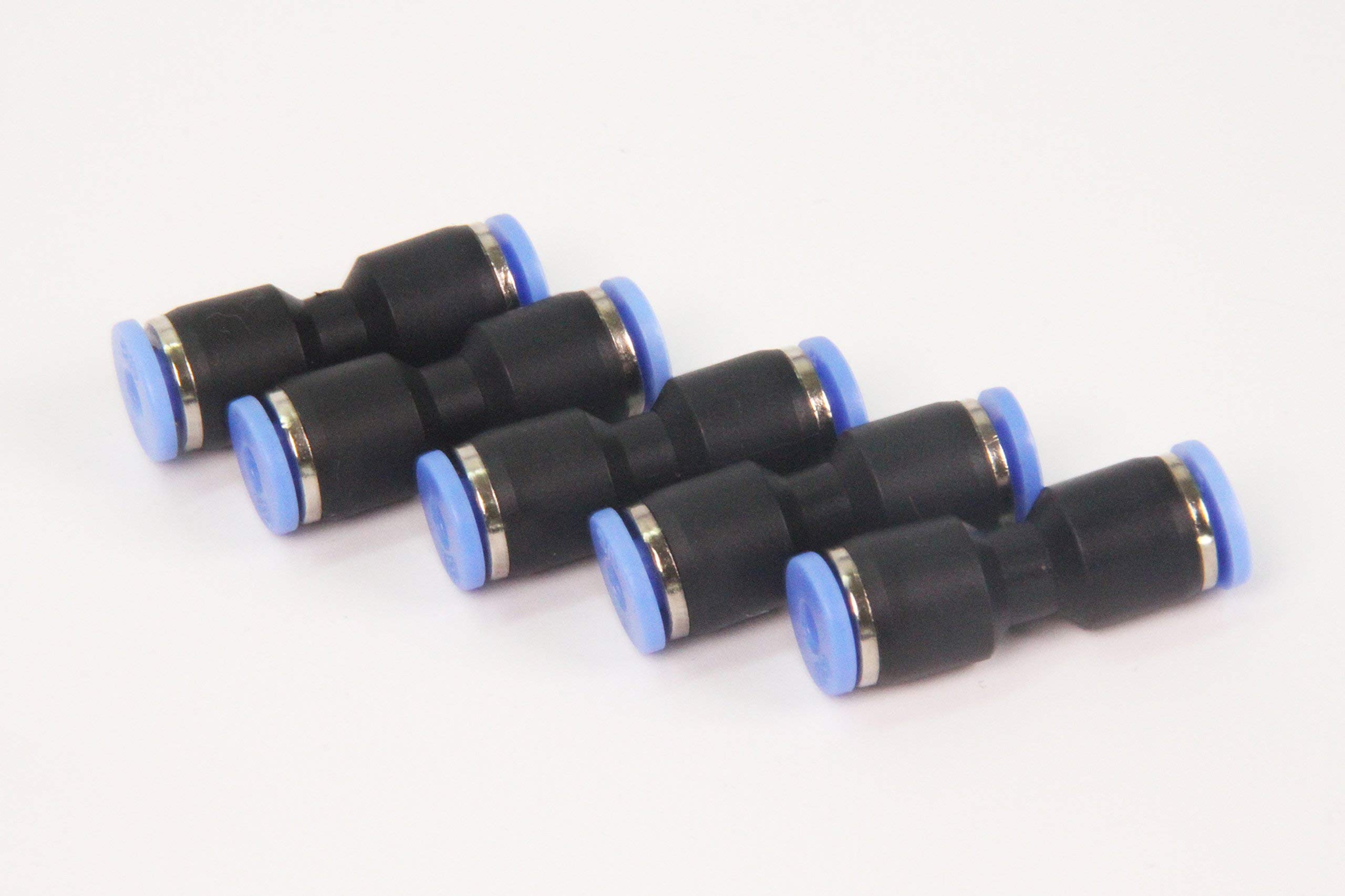 Raccord rapide tactile pour raccorder un raccord/coupleur pneumatique à tube droit de 1/8"de diamètre extérieur (paquet de 1200)