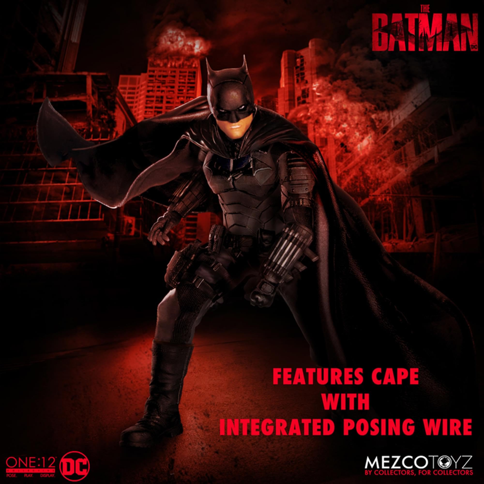 か*そ様 MEZCO ONE12 COLLETIVE THE BATMAN バッ Mezco Toyz One:12 Collective Presents: The Dark Knight Batman