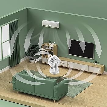 Amazon | サーキュレーター 低騒音 首振り 左右首振り 軽量【低