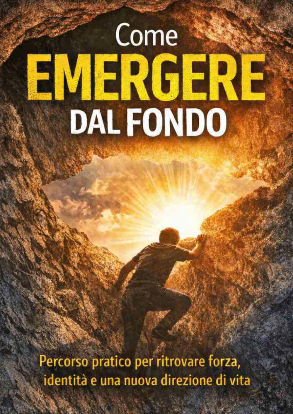 Come emergere dal fondo: Percorso pratico per ritrovare forza, identità e una nuova direzione di vita